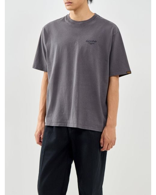 Levi's Gray Graphic T-Shirt for men