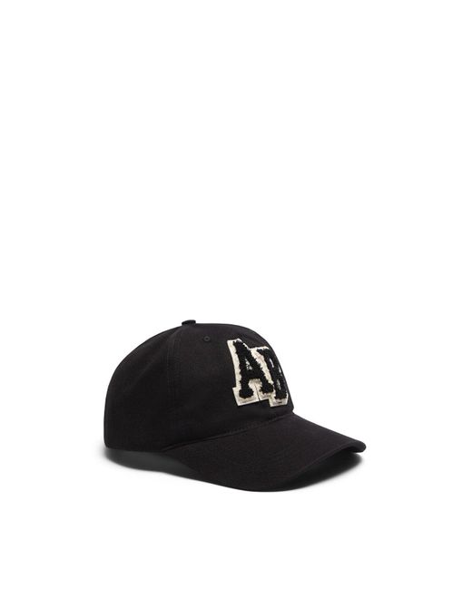 Anine Bing Black Jeremy Baseball Cap Letterman
