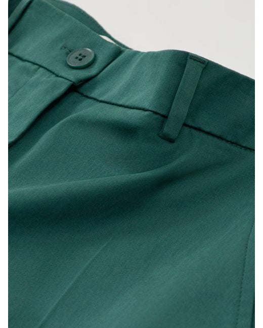 Weekend by Maxmara Green Urial Wide Leg Trousers