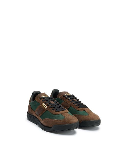 Polo Ralph Lauren Green Varick Trainers for men