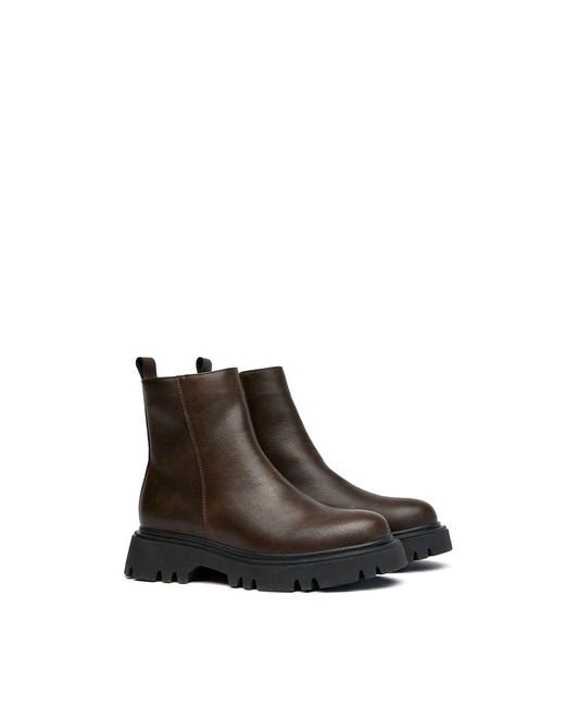 V.Gan White Vegan Cameo Ankle Boots