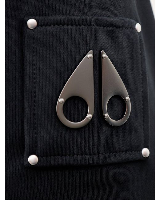 Moose Knuckles Blue Hartsfield Crew for men