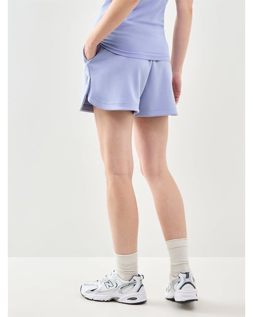 Sweaty Betty Blue Sand Wash Cloudweight High Waisted Shorts