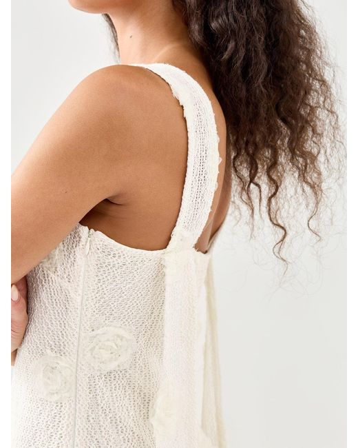 Pretty Lavish White Nancie Floral Maxi Dress