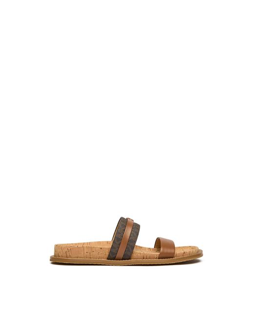 Michael Kors White Mandy Sandals
