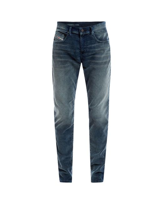 DIESEL Blue Men's 2019 D-strukt Slim Fit Corduroy Jeans for men
