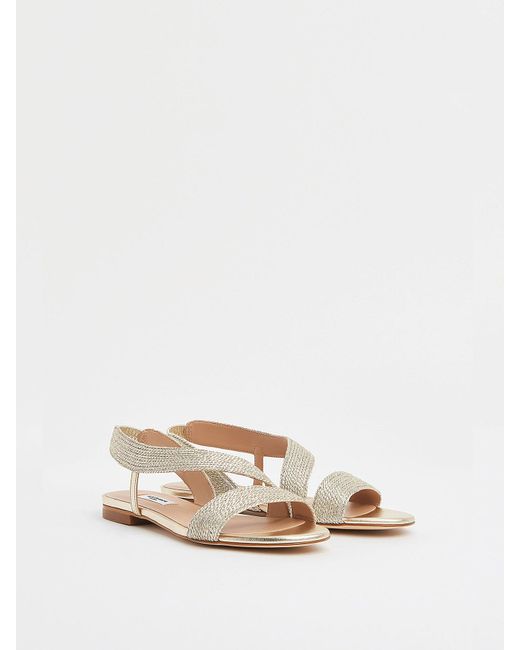 L.K.Bennett Natural Women's Rachel Flat Sandals