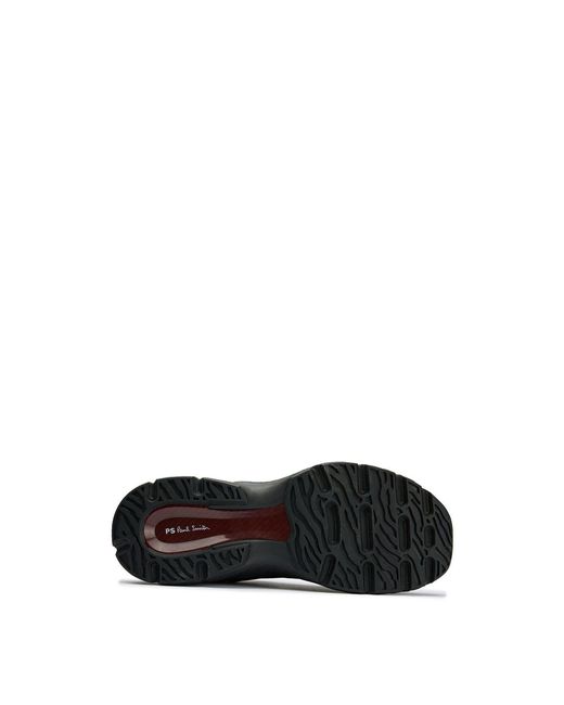 Paul Smith Black Shane Nubuck Trainers for men