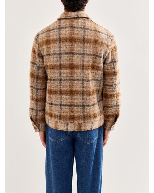 Wax London Blue Heath Jacket Multi for men