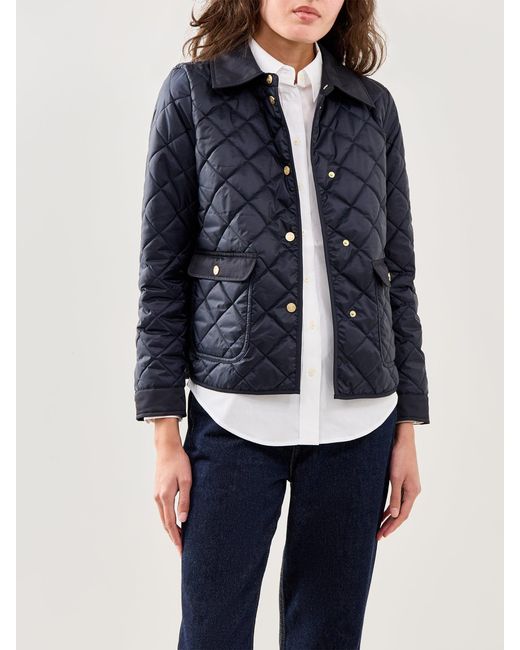 Marella Blue Asti Quilted Jacket