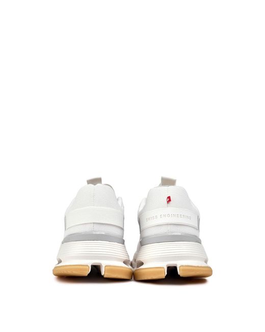 On Shoes White Cloudnova Form 2 Trainers, Nyl
