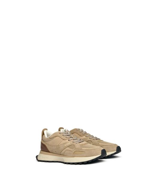 Boss Natural Jonah Runn Trainers for men