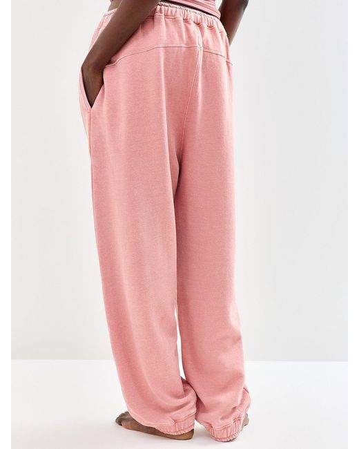 Free People Pink Slow It Down Joggers