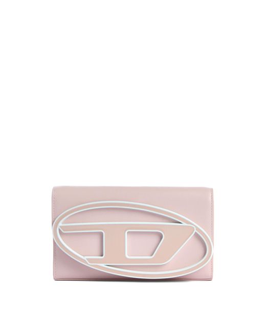 DIESEL Pink Women's 1dr Wallet Strap