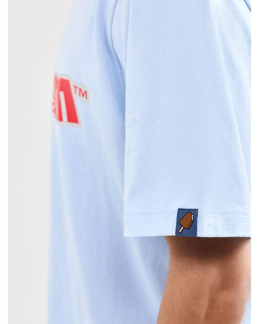 ICECREAM Blue Soft Serve T-Shirt for men