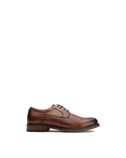 Sole Crafted Brown Level Derby Shoes for men
