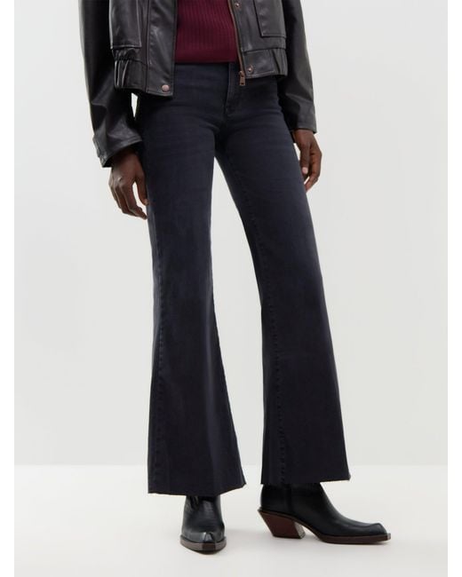 Marella Blue Blend Wlcrop Wide-Leg Jeans