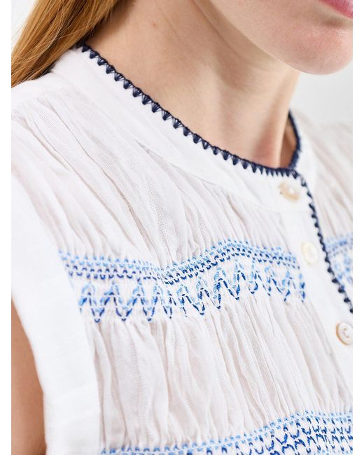Rails White Willow Top