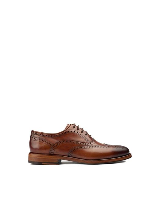 Sole Brown Elcho Brogue Shoes Tan for men