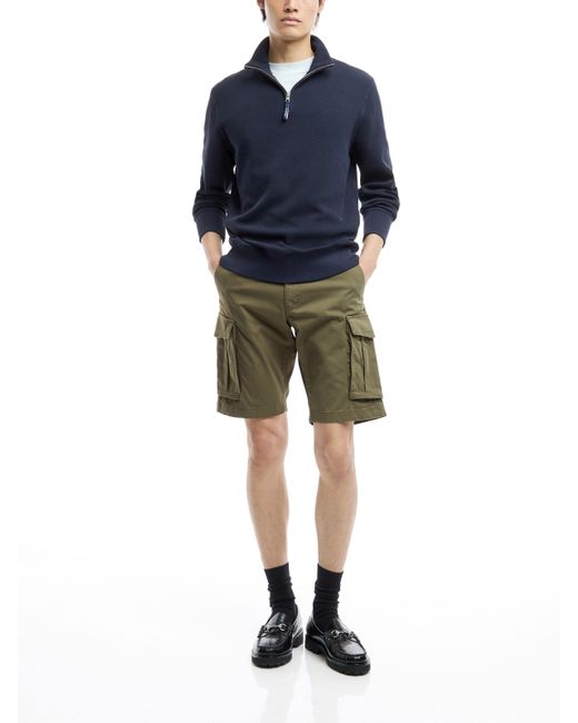 Gant Green Men's Relaxed Twill Cargo Shorts for men