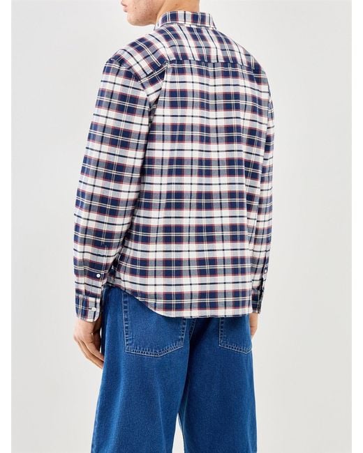 Levi's Blue Authentic Button Down Shirt for men