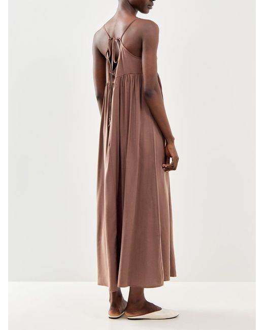 ONLY Brown Aaliyah Long Dress