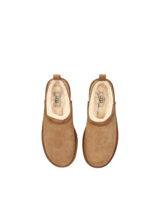 Ugg Brown Classic Micro Boots