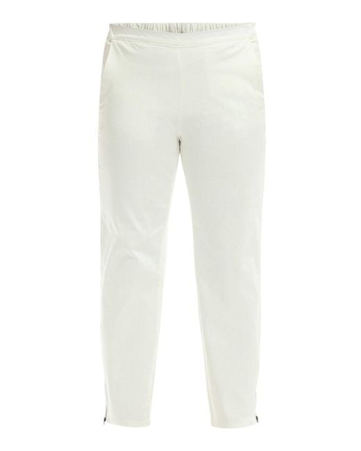 Masai White Mapadme Solid Chino Trousers