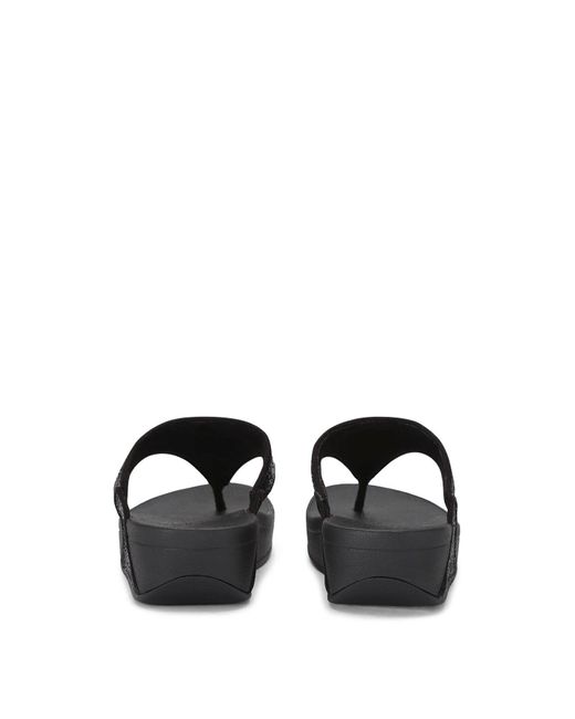 Fitflop White Women's Lulu Glitter Thongs