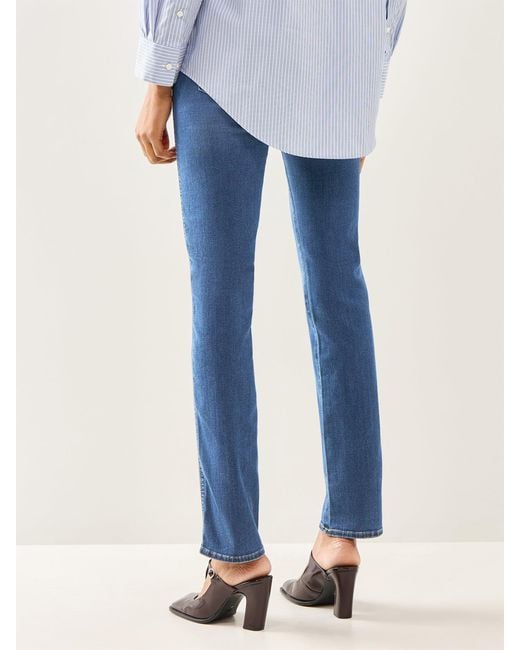 7 For All Mankind Blue Women's Kimmie Straight