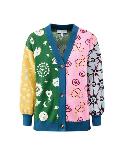 Never Fully Dressed Blue Morocco Cardigan