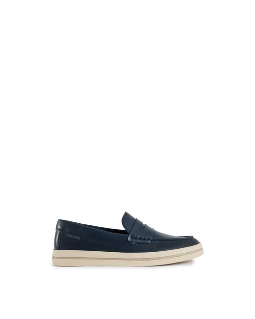 Cole Haan Blue Pinch Weekender Penny Leather-Inspired Loafers for men