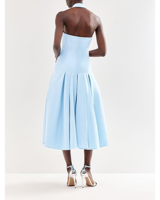 Club L London Blue Elise Midi Dress