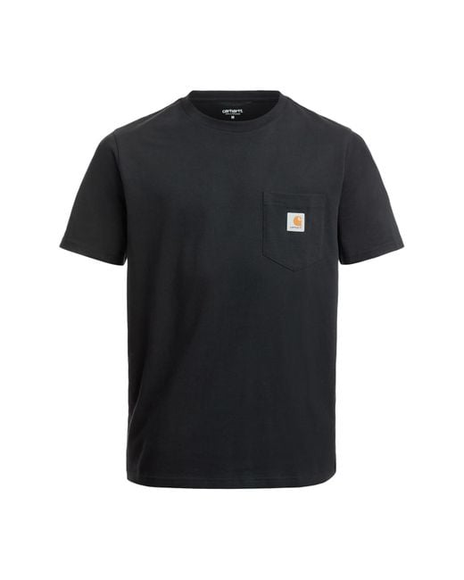 Carhartt Black Men's Short Sleeve Pocket T-shirt for men