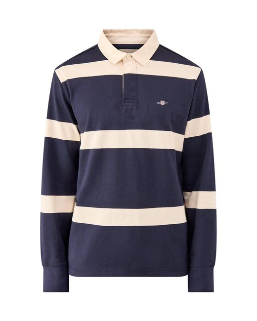 Gant Blue Striped Rugby for men