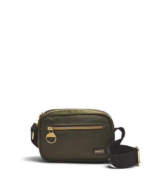 Barbour Green Qualify Micro Crossbody Bag