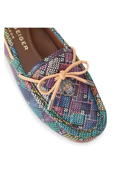 Kurt Geiger White Eagle Moccasin