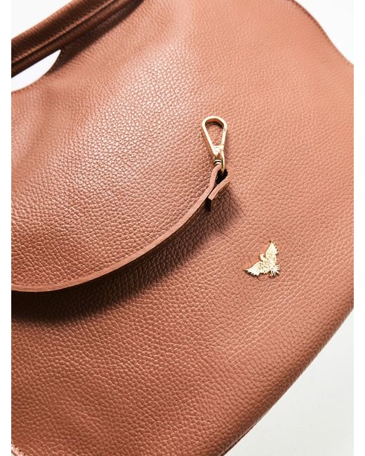 Apatchy London White Harriet Shoulder Bag
