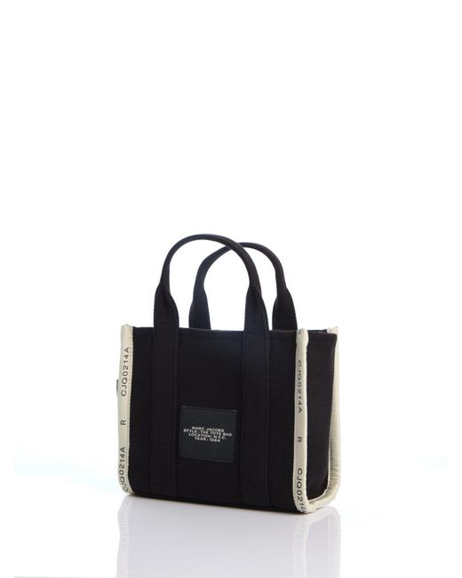 Marc Jacobs Black The Jacquard Small Tote Bag