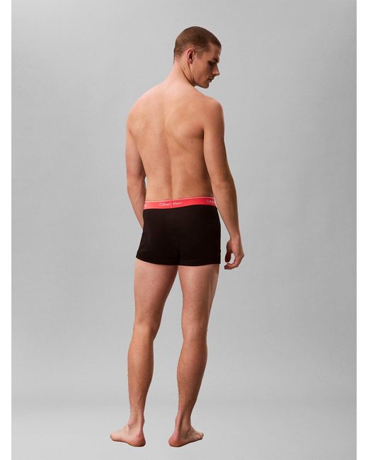 Calvin Klein Red Trunks 3 Pack for men