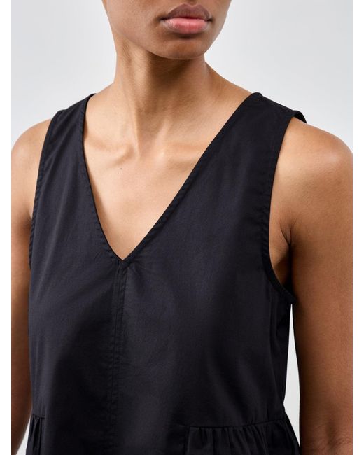 SELECTED Blue Blair Sleeveless Peplum Top