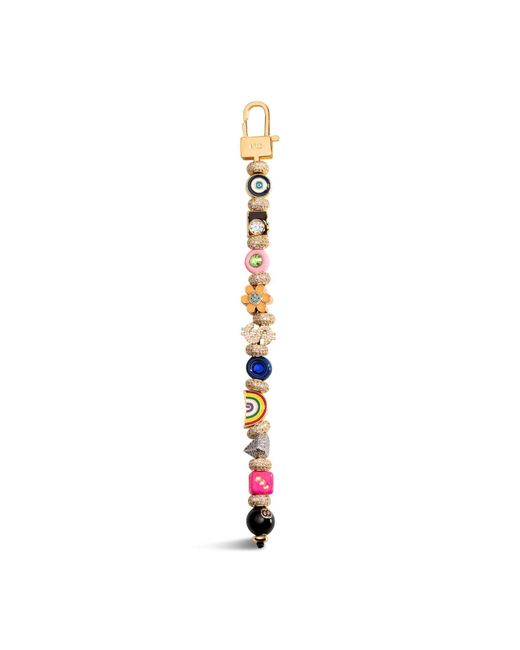 Joolz by Martha Calvo White Enamel Bag Charm