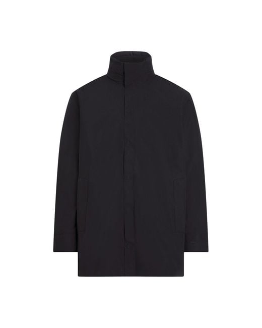 Calvin Klein Blue Mid Length Parka Jacket for men