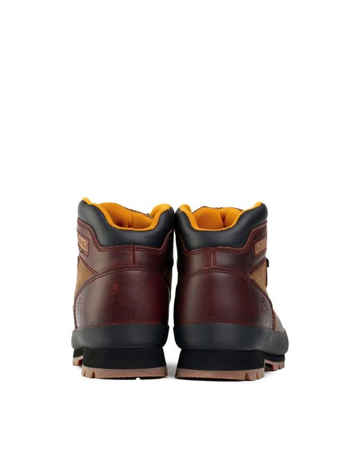 Timberland Brown Euro Hiker Boots for men