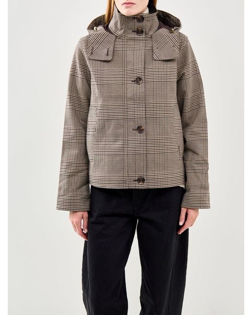 Barbour Gray Connie Showerproof Jacket