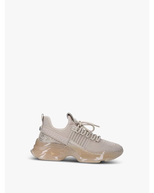 Steve Madden White Women's Maxilla-r Lace Up Trainers