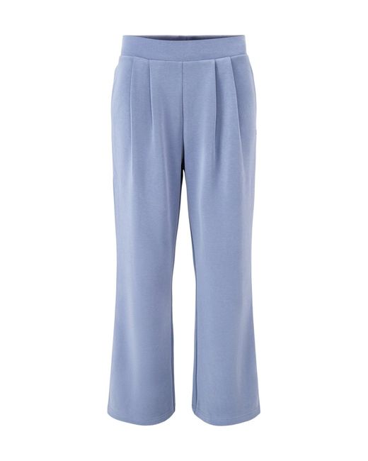 Sweaty Betty Blue Sand Wash Wide Leg Trouser