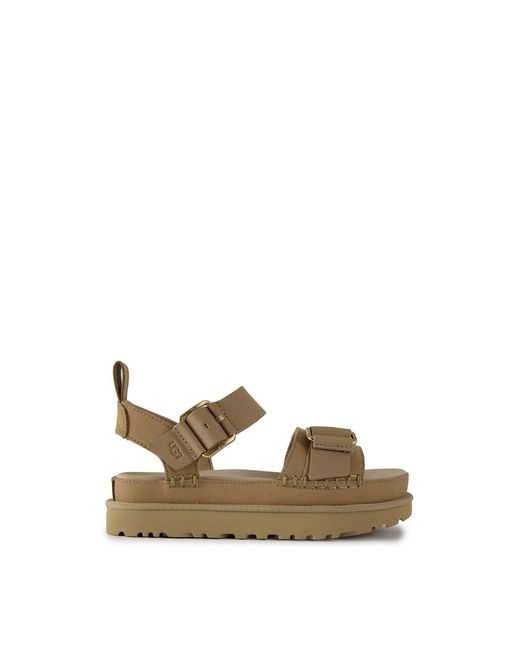 Ugg Metallic Goldenstar Villa Suede-Inspired Sandals for men