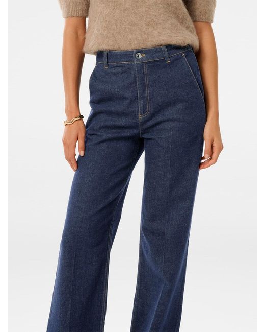 Forever New Blue Harper Pants