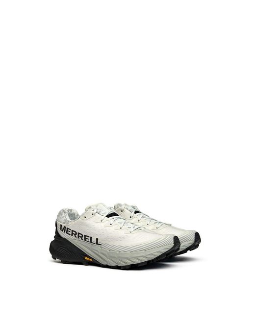 Merrell White Agility Peak 5 Trainers for men